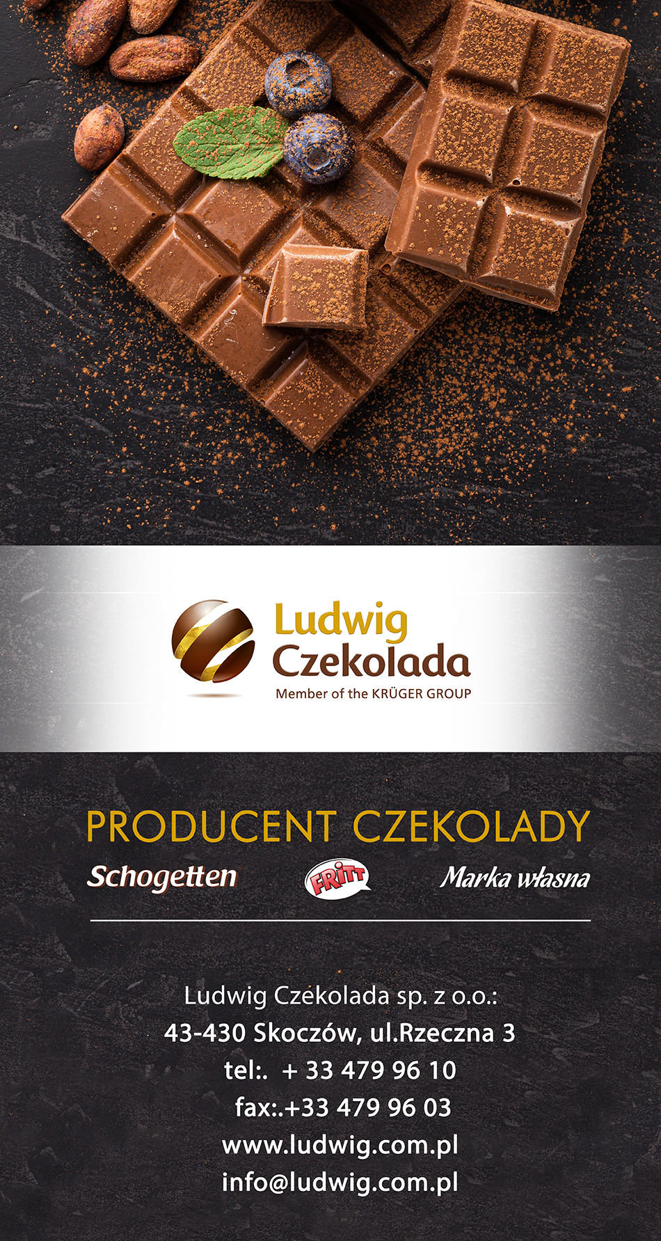 wyroby czekoladowe SKOCZÓW