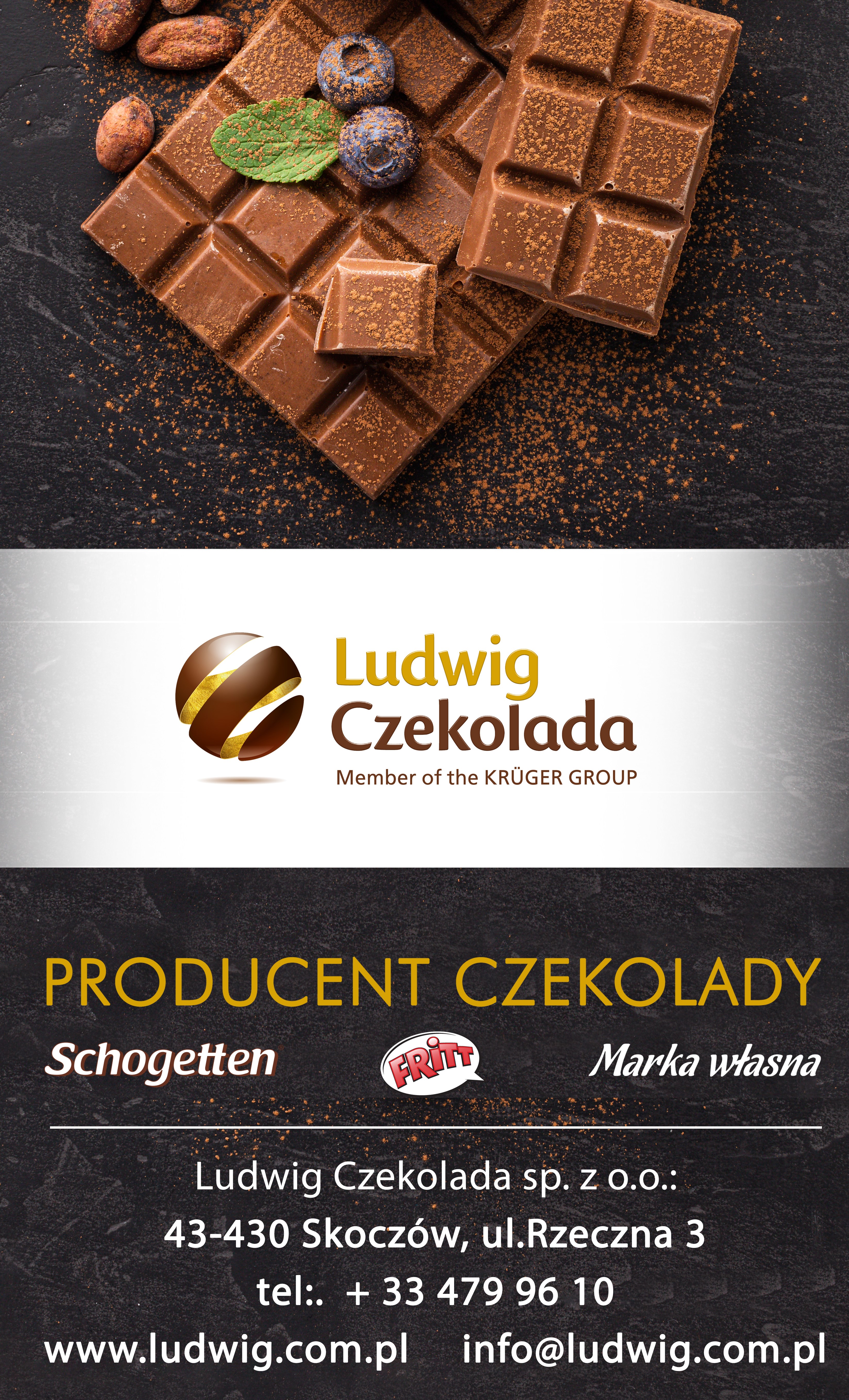 Ludwig Czekolada Sp. z o.o. - czekolada SKOCZÓW czekolada SKOCZÓW